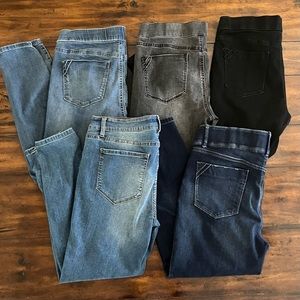 5 Pair Skinny Jeans -Size 14